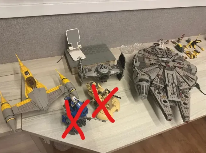 Coleção TODA de Lego Star Wars - TODAS AS NAVES SET COMPLETO
