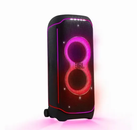 Torre de Som JBL PartyBox Ultimate com Bluetooth, Wi-Fi e Iluminação LED - 1100W (NOVO)