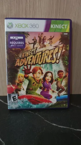 Kit jogos originais Kinetc Adventures Xbox 360 completo e lego Vingadores (mídia boa)  