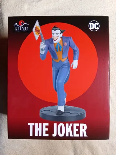 Estátua Original DC The Joker Coringa Batman The Animated Series Eaglemoss Hero Collector