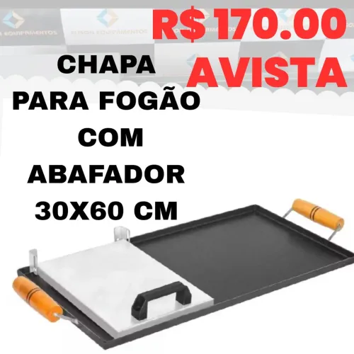CHAPA PARA FOGÃO