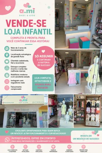 Vendo loja infantil - Camboriú /SC 