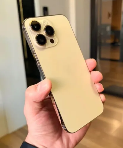 iPhone 14 Pro Max gold excelente