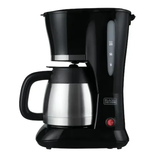 CAFETEIRA 25 CAFÉS C/JARRA TÉRMICA EM INOX 220V