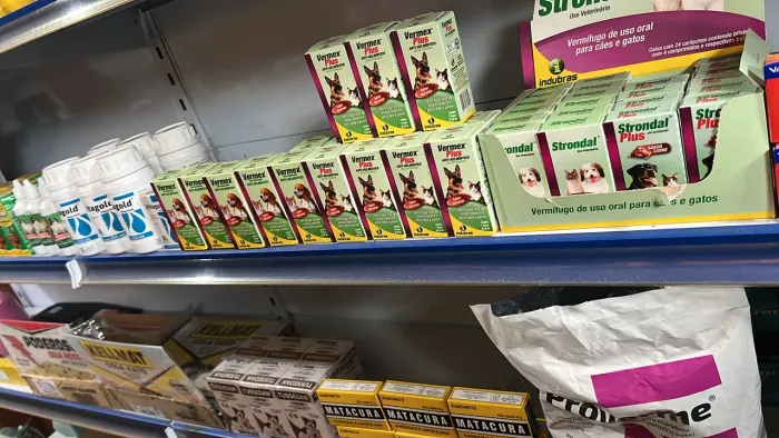 Vendo esses produtos de loja Agropercuaria