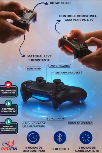 Controle para PS4 , Pc , celular
