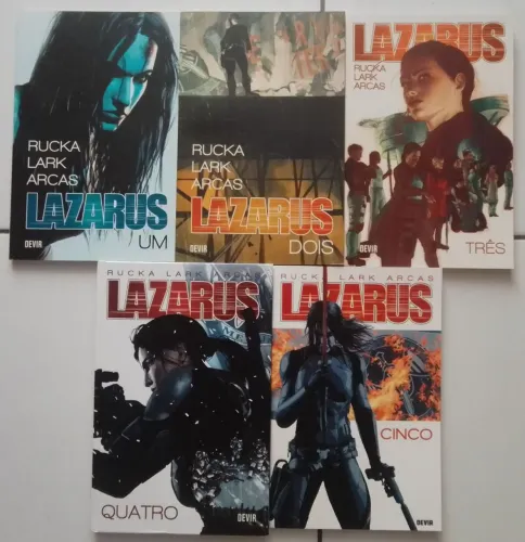 HQ Lazarus Ed Devir 5 volumes