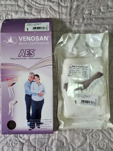 MEIA DE COMPRESSÃO ANTITROMBO VENOSAN 7/8