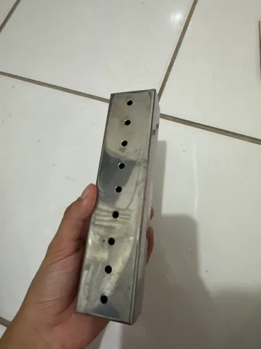 Estojo esterilização perfurado