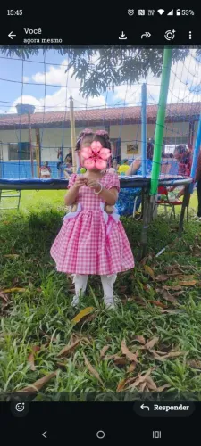 Vestido festa junina 2 anos R$:50,00