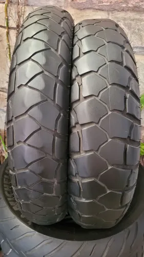 João pessoaPB pneus michelin dianteiro e traseiro bigtrail, gs650, vstrom, transalp, cb500