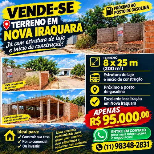 OPORTUNIDADE EM NOVA IRAQUARA! ?
