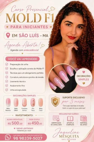 Curso Manicure e Nails Design