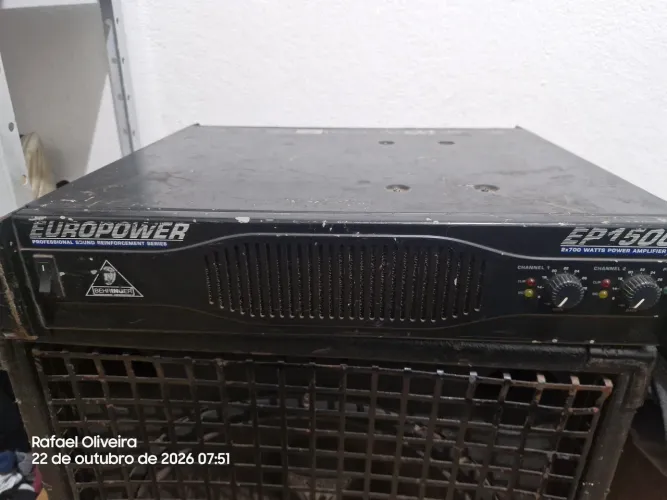 Potência Behringer europower EP 1500