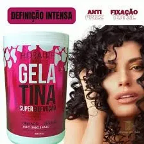 Geleia capilar modeladora cachos