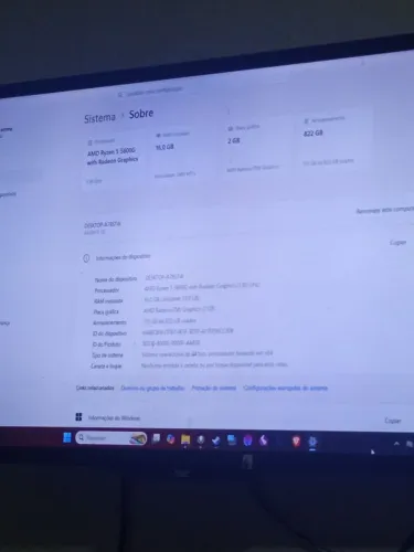 Pc gamer Ryzen 5600g