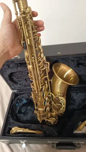 Saxofone Alto Eagle SA 500 VG (Acabamento vintage)