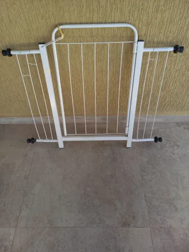 Portão para pets em aço 90cm