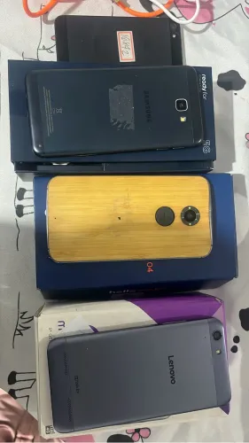 5 celulares pelo preço de 1 motorola, Samsung, lenovo