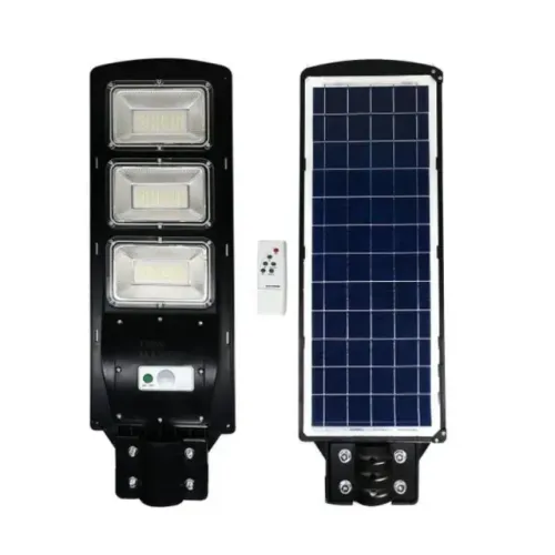 LUMINÁRIA PÚBLICA SOLAR 150W 6500K 3X NO CARTÃO