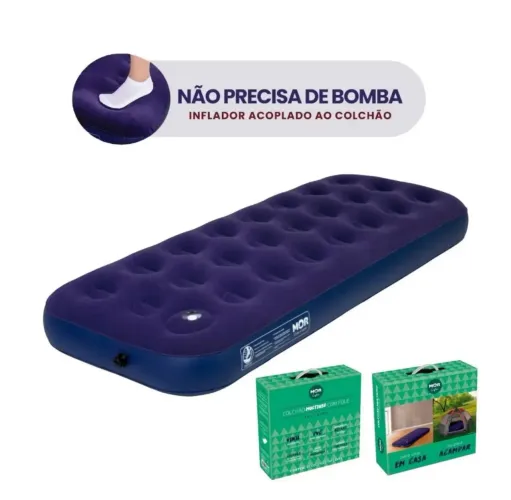 Colchão inflável solteiro 