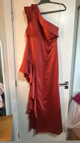 Vestido madrinha terracota