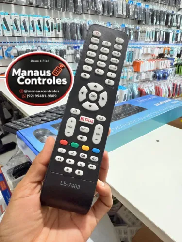 Controle para tv smart aoc lcd