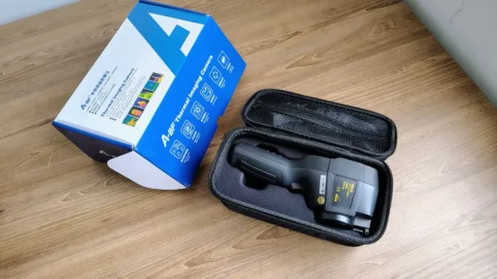Câmera térmica alta resolução A-BF 550°C 256x192 USB-C na case / caixa original