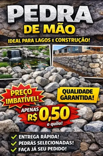 Pedras para lagos