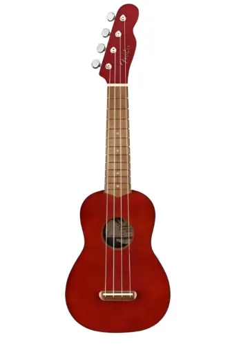 Ukulele Acústico Soprano Fender Venice de Tília Cereja