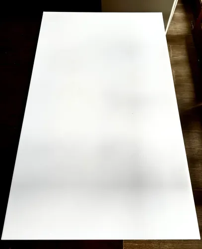 Tábua de corte 120x 60 cm Polietileno ( Semi Nova )