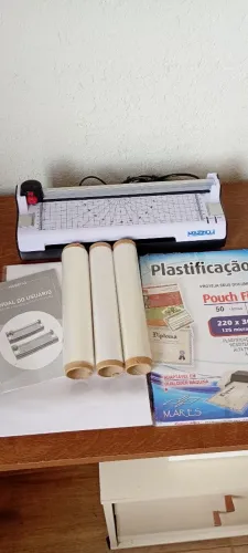 Plastificadora Laminadora com Refiladora - 110V