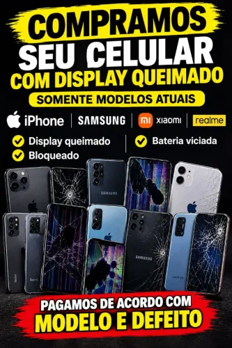 Celular quebrado