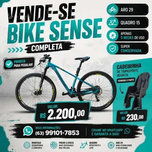 Bicicleta aro 29 Sense Intense