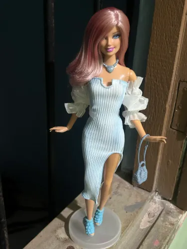 Barbie fashionista Swappin Styles w2 sweetie busto de troca