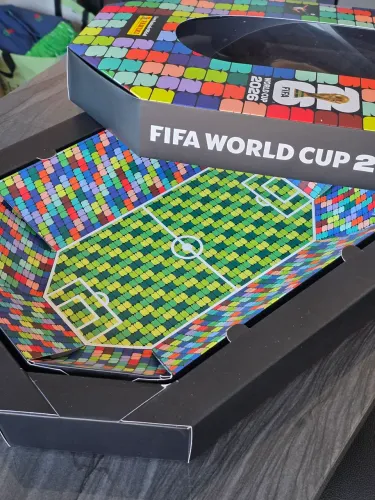 Caixa do Estádio do Box Estádio Panini. So a caixa