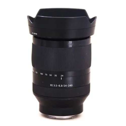 Lente Sony FE 24 -240 full-frame e crop