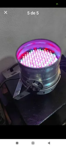 canhao de led 1 unidade RGB