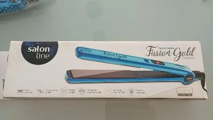 Prancha Alisadora Salon LINE azul bivolt 230°