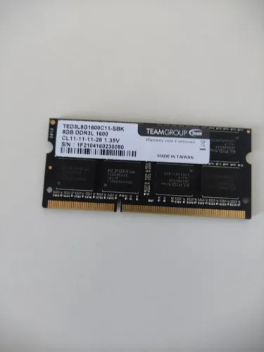 Memória 8 gb ddr3 de notebook