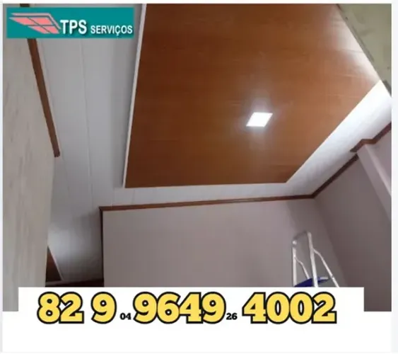 FORRO DE PVC EM TABULEIRO 