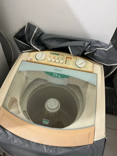 Maquina de lavar consul maré, 7,5kg. LAVA E SECA