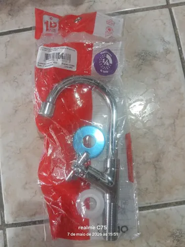 Torneira de inox marca leão