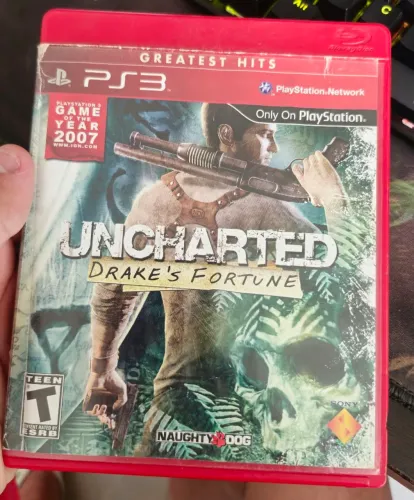 Uncharted: Drake's Fortune - Ps3 (Faço olx pay)