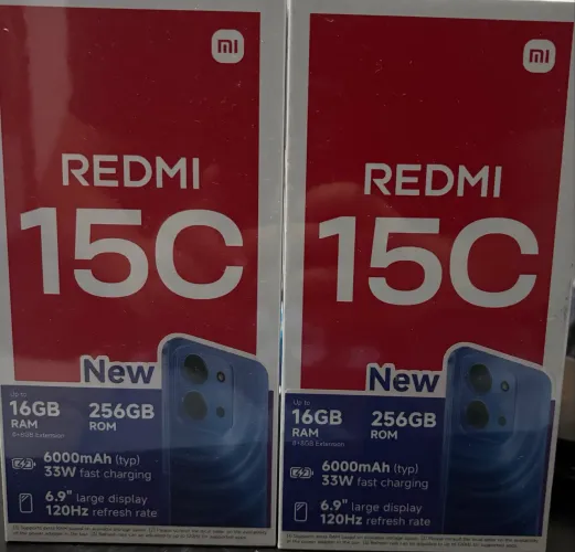 Xiaomi 15C Novo lacrado 256 gb 8+8