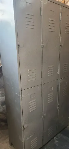 Armario vestiario 6 portas grandes funcionário