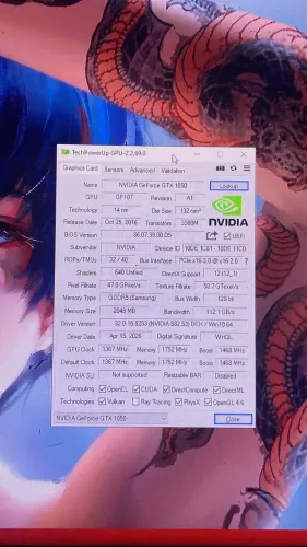 Vendo ou troco gtx 1050