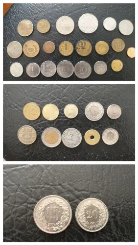 Coleção cédulas moedas notas selos antigas nacionais e internacionai cartão telefônico s 