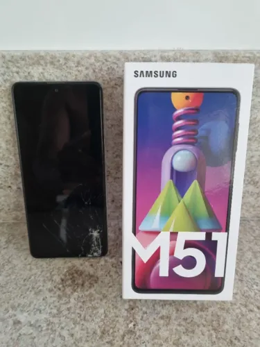 Samsung Galaxy M51 - TELA COM DEFEITO 