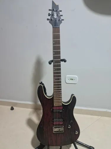 Guitarra Cort Kx 300 etched captador ativo EMG